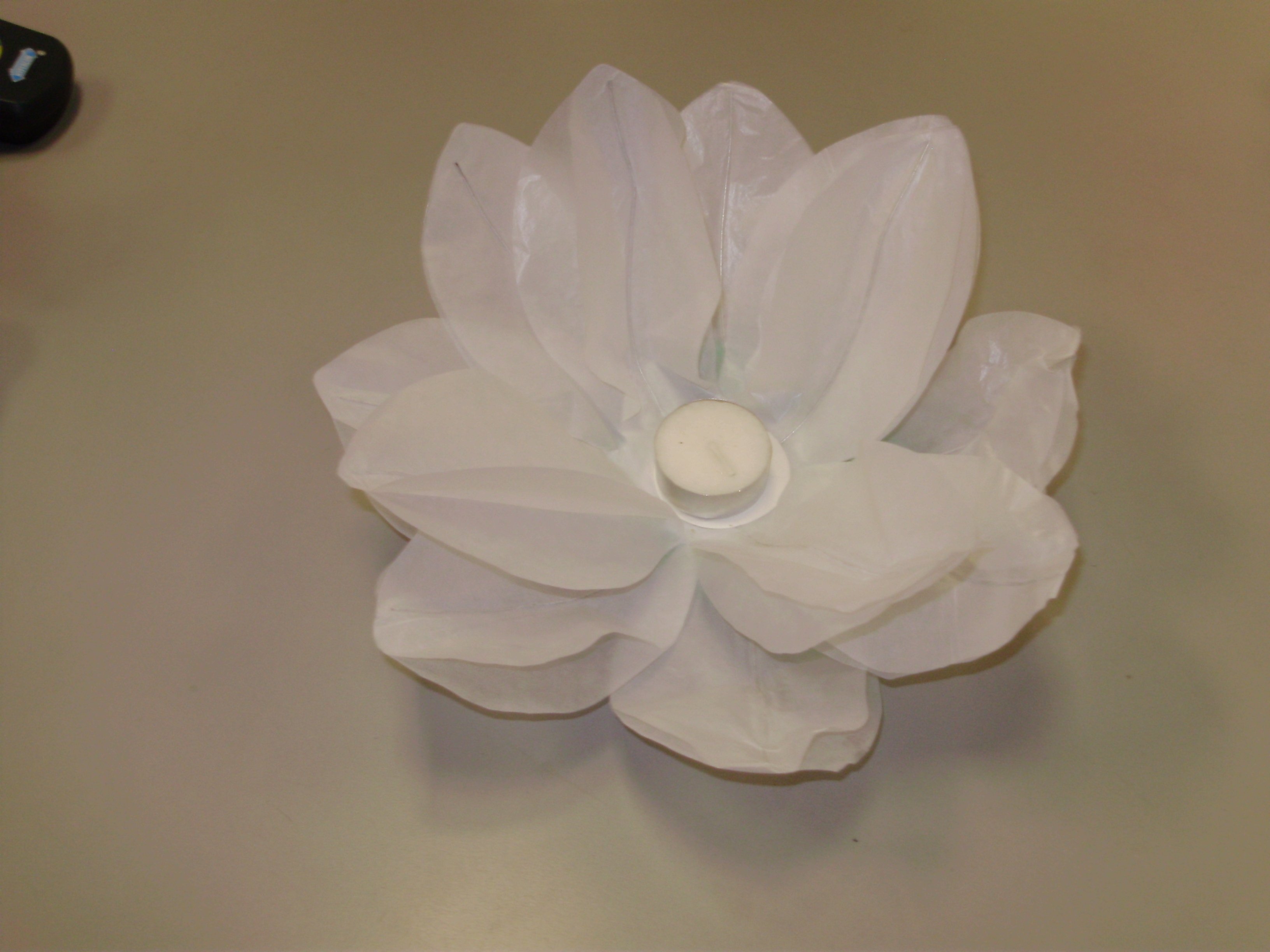 Water Lantern - White Lotus